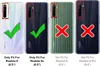 A collage of four phone cases showing compatibility with different Realme phone models. Produktbild-Vorschau