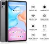 A tablet device with its features listed on the right side. Produktbild-Vorschau