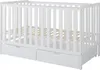 ZEE BAMBI Lettino Bambini Bianco 140x70 cm 2in1 con 2 Anteprima dell’immagine prodotto 4