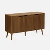 sweeek - Sideboard 3 Türen und 3 Einlegeböden, 120 cm - Produktbild-Vorschau 1