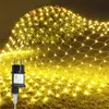 Jayseuw 3x2M 200 LED světelná síť 8 světelných režimů Náhled obrázku produktu 9