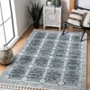 Modern Teppich BELLE BR22A beige / blau Franse  beige Produktbild-Vorschau 5