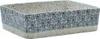 vidaXL Aufsatzwaschbecken Grau Blau Rechteckig 46x35,5x13cm Produktbild-Vorschau 1