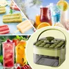 Tragbarer Eiswürfelbereiter, Behälter mit Griff zur Produktbild-Vorschau 4