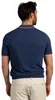Dunkelblau V-Ausschnitt Poloshirt New Zealand Kragen Produktbild-Vorschau 2