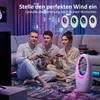 HOMCOM věžový ventilátor bez lopatek, do ložnice, bílý Náhled obrázku produktu 4