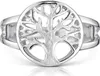 MATERIA Lebensbaum Ring Silber 925 Keltischer Ring Baum des Produktbild-Vorschau 3