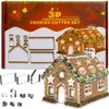 Ruhhy 22905 Set 3D-uitsteekvormpjes: peperkoekhuisje Productafbeelding-voorbeeld 5