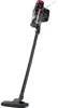 A black and red stick vacuum cleaner is shown against a white background. Produktbild-Vorschau