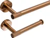 Two bathroom accessories, likely towel rails or toilet paper holders, displayed against a white background. Anteprima dell’immagine prodotto