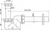 Alcaplast | Bidet- und Waschbecken-Siphon DN32 - Produktbild-Vorschau 2