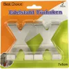 Türhaken Edelstahl 2er 7x5cm X-Form auf Karte Produktbild-Vorschau 4