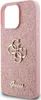 A pink glitter phone case with a gold Guess logo and text. Náhled obrázku produktu