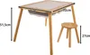 Montessori Holz-Spiel- und Lerntisch KRUZZEL mit Stuhl, 2 Produktbild-Vorschau 2