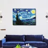 Vincent Van Gogh - Notte stellata - 100L x 70l cm - Quadro Anteprima dell’immagine prodotto 4
