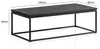 WOHNLING Couchtisch 120x60x40 cm Mango Massivholz / Metall Produktbild-Vorschau 4