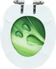 vidaXL Toaletné sedadlo Soft Close Lid MDF Green Water Drop Náhľad obrázku produktu 6