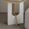 Skye Decor, Luna - Oak, White, Beistelltische, Weiß, 40 x Produktbild-Vorschau 4