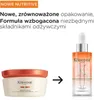 A hair mask and a hair serum are shown next to each other with an arrow indicating a transition or comparison. Podgląd zdjęcia produktu