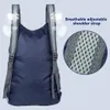 Faltbarer Rucksack 20L Ultraleicht Tagesrucksack Schwarz, Produktbild-Vorschau 2