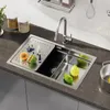 CECIPA Küchenspüle Edelstahlspüle mit 1 Becken mit Produktbild-Vorschau 1