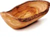 Baguetteschale aus Olivenholz, mit Naturrand 25 cm Produktbild-Vorschau 3