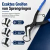 XPOtool Sprengring Zange 90° Winkel, 65 mm lange Spitzen, Produktbild-Vorschau 6
