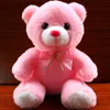Kuscheltier Leuchtbär - 7 Farben Leuchtend, Rosa - Geschenk Produktbild-Vorschau 3