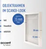 Nielsen Aura weiß          18x24 Holz inkl. Passepartout  Voir les images du produit 6