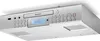 A silver under-cabinet radio with a CD player and digital display. Produktbild-Vorschau