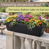Blumenkasten Balkon Balkonkasten mit Halterung Blumenkasten Produktbild-Vorschau 5