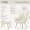 Fauteuil Hygge rembourré, ergonomique, charge maximale 150 Voir les images du produit 6