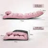 COSTWAY Chaise longue pliable, chaise de sol avec dossier Voir les images du produit 3