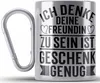 Trendation - Lustige Edelstahl Tasse Karabiner Valentinstag Produktbild-Vorschau 1
