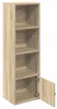Estantería de madera de ingeniería roble sonoma 31x24x102 Vista previa de la imagen del producto 4