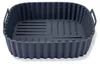 Fackelmann Silikonform für Heißluftfritteuse 21 cm eckig  Produktbild-Vorschau 1