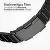 Accezz Mattes Titanstahlarmband - Garmin 22 mm Anschluss - Produktbild-Vorschau 6