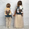 Backpack Denim Tiara Unicorn 2.7 Liter Blue/Brown Produktbild-Vorschau 6