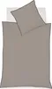 BLACK PREMIUM Schweizer Satin Bettwäsche Stahl 135 x 200 cm Produktbild-Vorschau 1