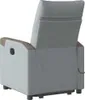vidaXL Elektrischer Massagesessel mit Aufstehhilfe Hellgrau Produktbild-Vorschau 6