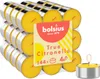 Bolsius 144 Outdoor-Duftteelichter mit Citronella, gelb Produktbild-Vorschau 1