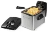 Fritéza DOMO DO465FR 4 l 3000 W stříbrná ocel Náhled obrázku produktu 1