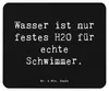 Mr. & Mrs. Panda Mousepad Spruch Schwimmen Abenteuer - Produktbild-Vorschau 1
