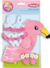 Zestaw kąpielowy dla lalek Flamingo różowy 35-45 cm Podgląd zdjęcia produktu 4