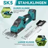 Akku Heckenschere, Kabellose Grasschere, Elektrische Produktbild-Vorschau 5