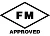 A diamond-shaped logo with the letters FM inside, and the word APPROVED below it. Anteprima dell’immagine prodotto