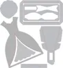 SIZZIX Stanzer Präge Stanzschablone Cutting Die, Dress Box Produktbild-Vorschau 2