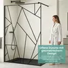 Mai & Mai Duschwand für Dusche Duschabtrennung 120x200cm Produktbild-Vorschau 2