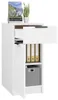 vidaXL Armoire de bureau blanc 33,5x50x75 cm Bois composite Voir les images du produit 5