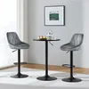 Yaheetech 2er Set Barhocker Barstuhl mit Rückenlehne & Produktbild-Vorschau 2